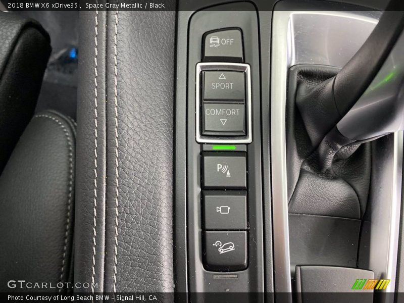 Space Gray Metallic / Black 2018 BMW X6 xDrive35i