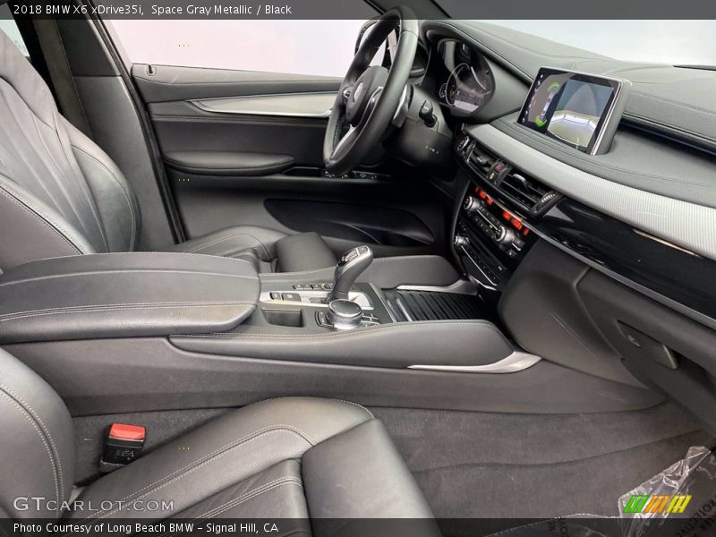 Space Gray Metallic / Black 2018 BMW X6 xDrive35i