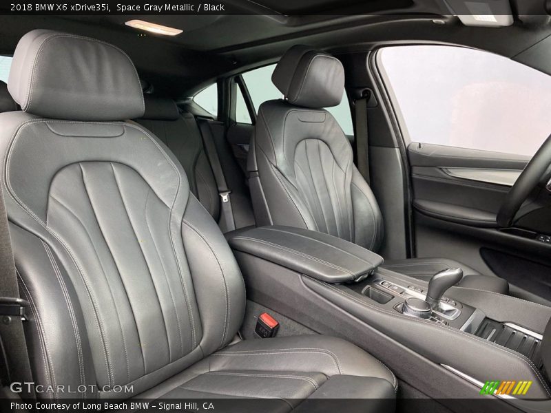 Space Gray Metallic / Black 2018 BMW X6 xDrive35i