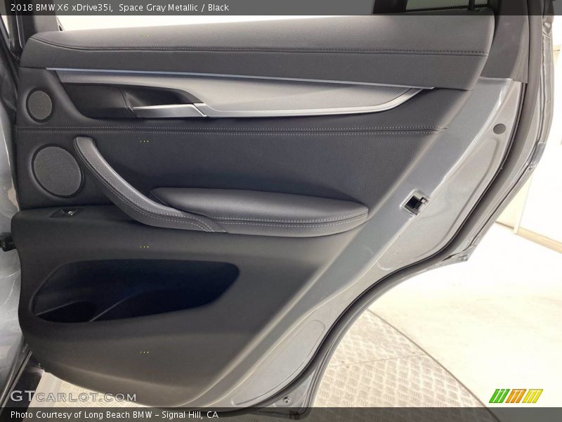 Space Gray Metallic / Black 2018 BMW X6 xDrive35i