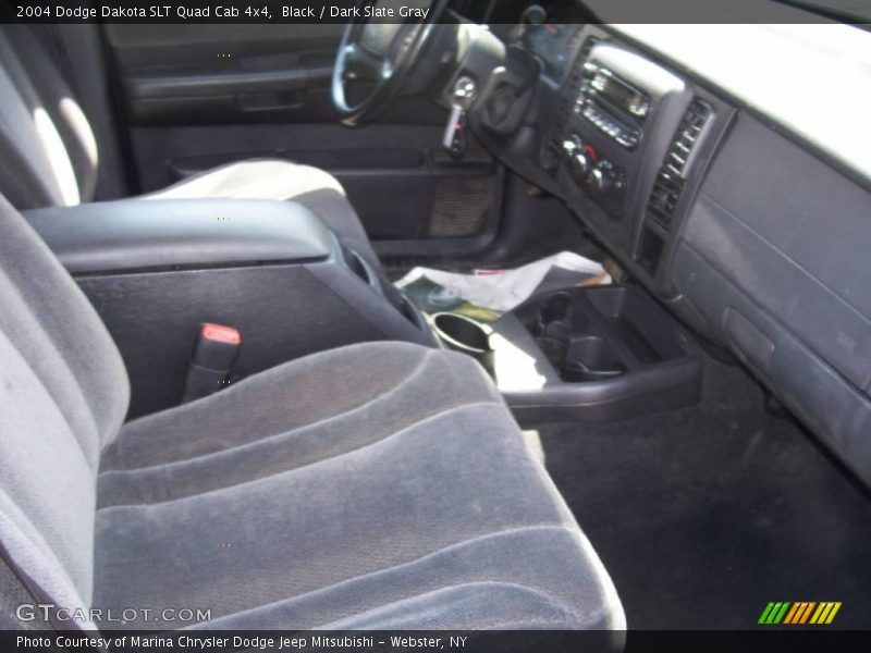 Black / Dark Slate Gray 2004 Dodge Dakota SLT Quad Cab 4x4