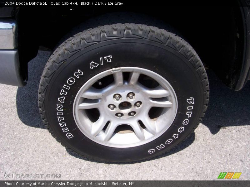 Black / Dark Slate Gray 2004 Dodge Dakota SLT Quad Cab 4x4