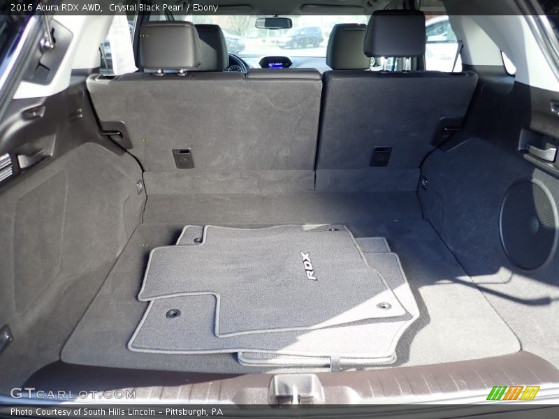  2016 RDX AWD Trunk