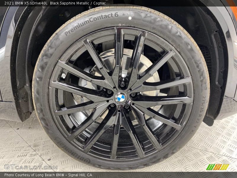 Black Sapphire Metallic / Cognac 2021 BMW X5 sDrive40i