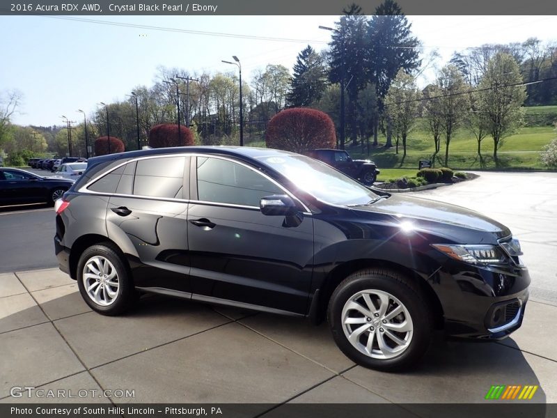 Crystal Black Pearl / Ebony 2016 Acura RDX AWD