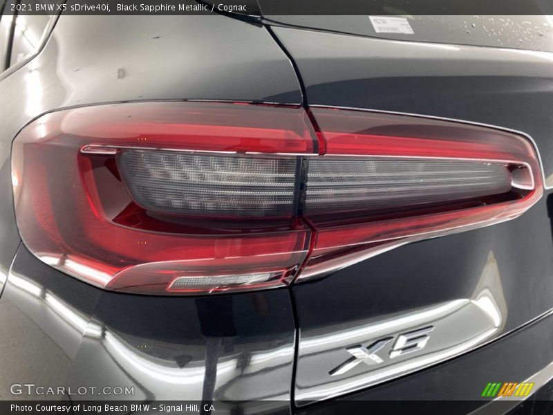 Black Sapphire Metallic / Cognac 2021 BMW X5 sDrive40i