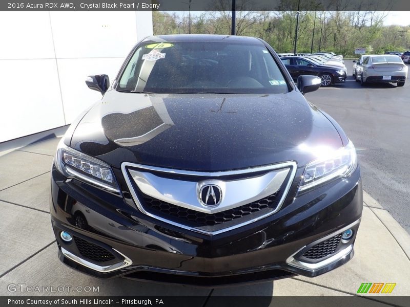 Crystal Black Pearl / Ebony 2016 Acura RDX AWD