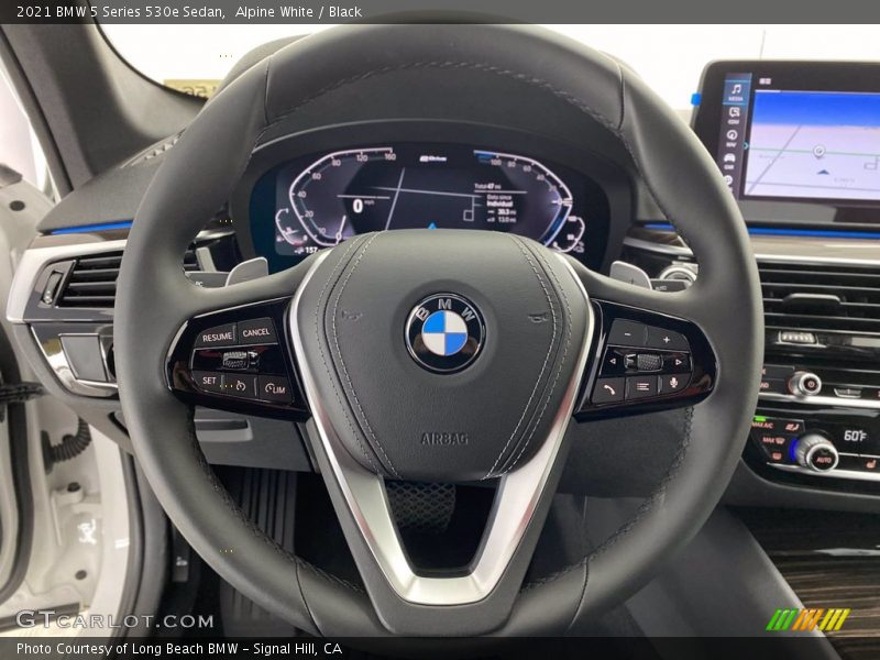  2021 5 Series 530e Sedan Steering Wheel