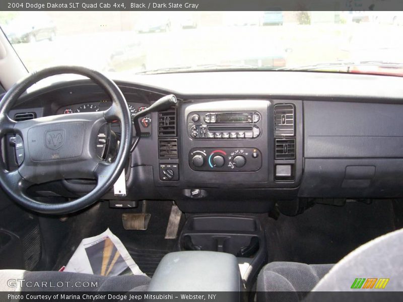Black / Dark Slate Gray 2004 Dodge Dakota SLT Quad Cab 4x4