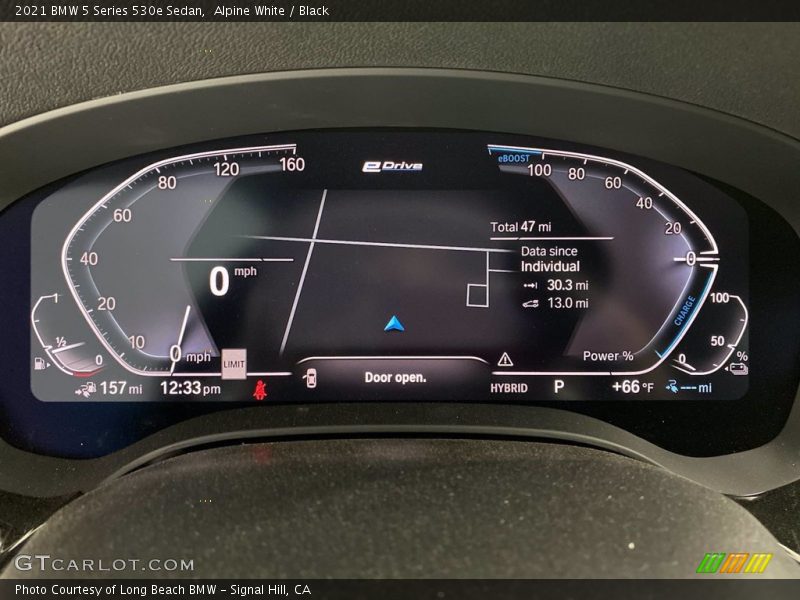  2021 5 Series 530e Sedan 530e Sedan Gauges
