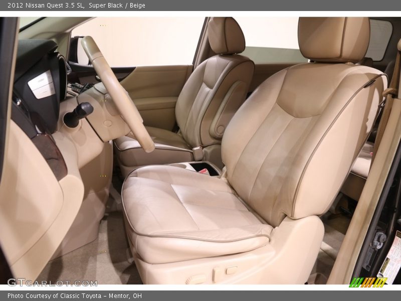 Super Black / Beige 2012 Nissan Quest 3.5 SL