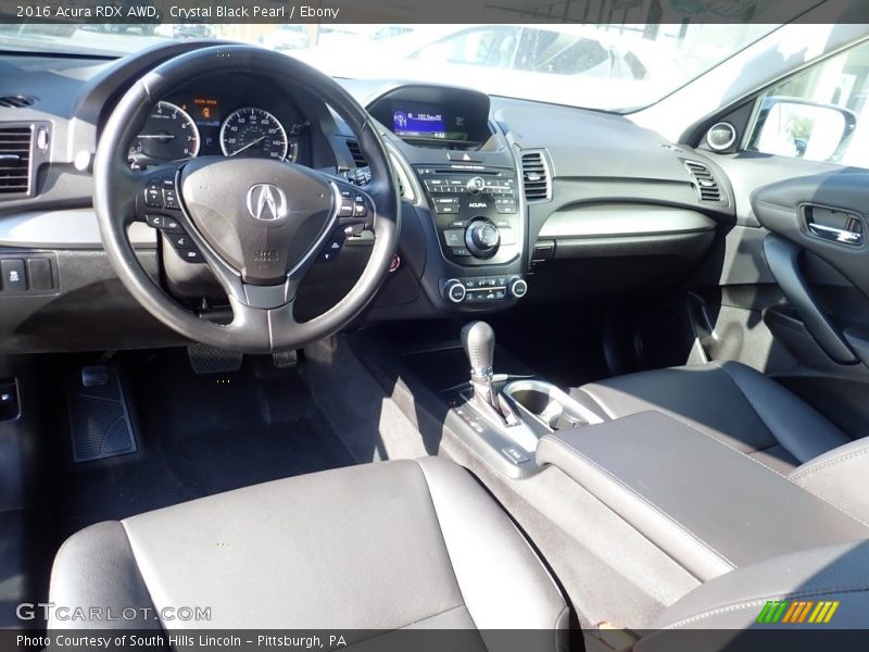Ebony Interior - 2016 RDX AWD 