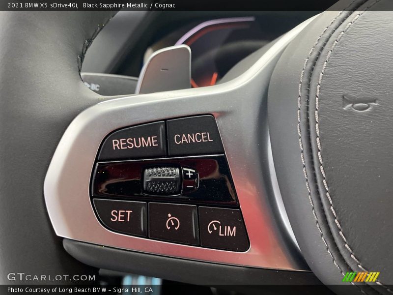 Black Sapphire Metallic / Cognac 2021 BMW X5 sDrive40i