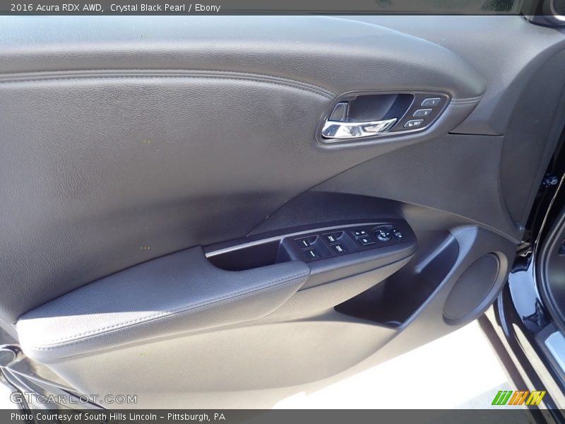 Crystal Black Pearl / Ebony 2016 Acura RDX AWD