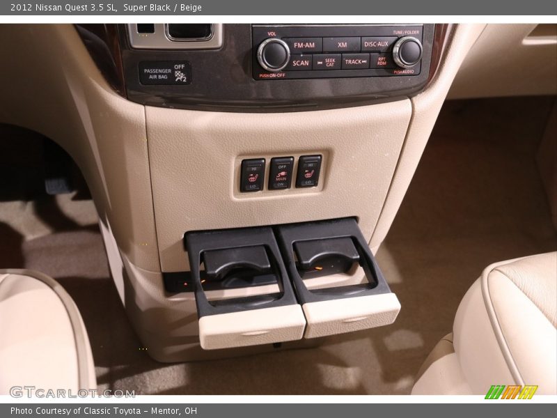 Super Black / Beige 2012 Nissan Quest 3.5 SL