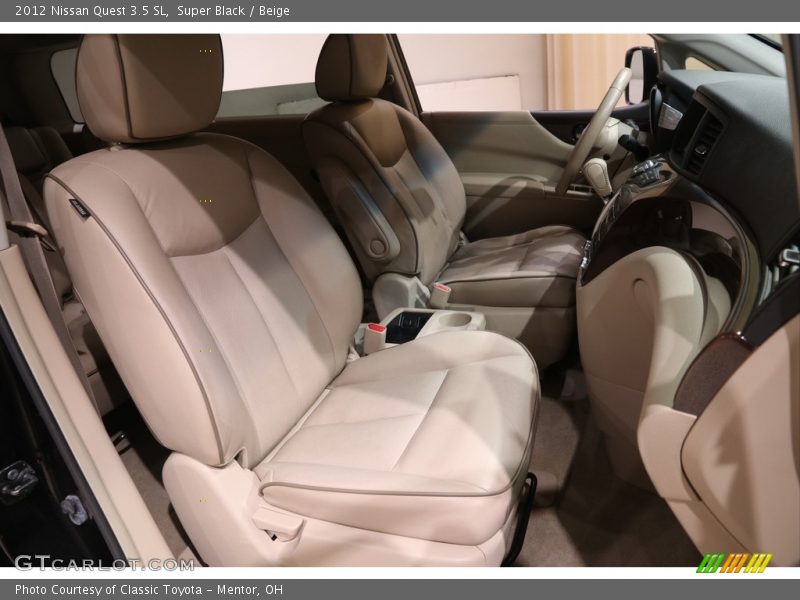 Super Black / Beige 2012 Nissan Quest 3.5 SL