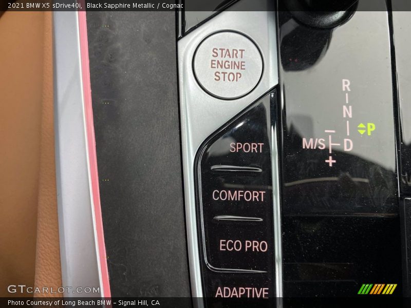 Black Sapphire Metallic / Cognac 2021 BMW X5 sDrive40i