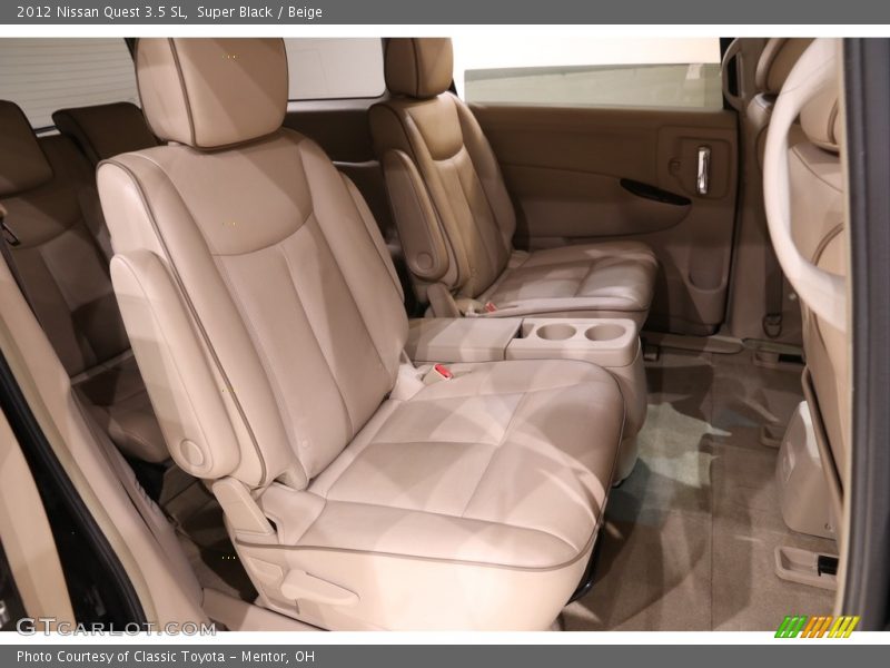 Super Black / Beige 2012 Nissan Quest 3.5 SL