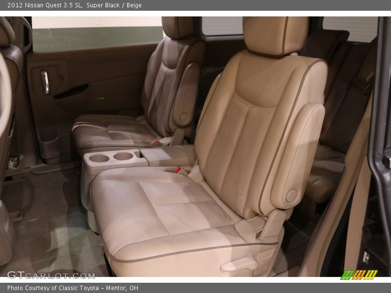 Super Black / Beige 2012 Nissan Quest 3.5 SL