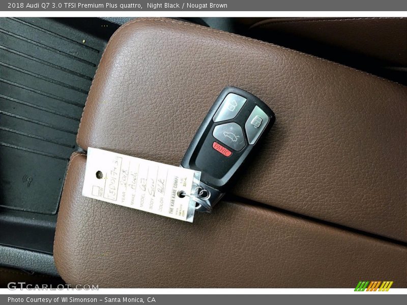 Keys of 2018 Q7 3.0 TFSI Premium Plus quattro