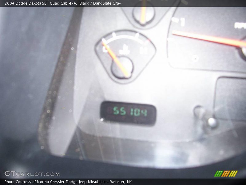 Black / Dark Slate Gray 2004 Dodge Dakota SLT Quad Cab 4x4