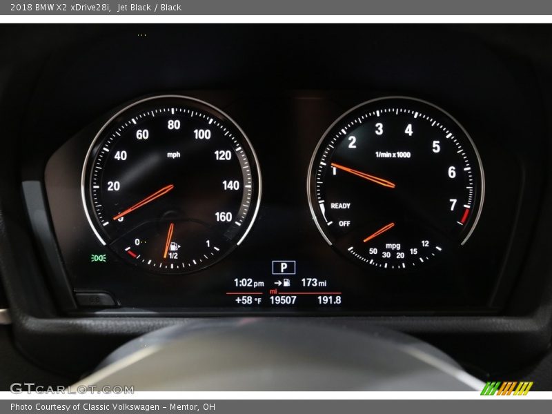 Jet Black / Black 2018 BMW X2 xDrive28i