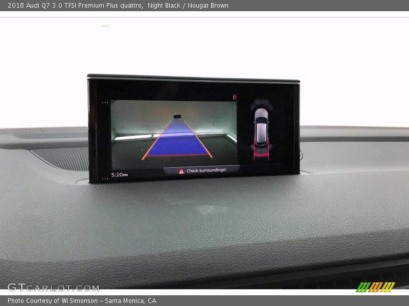 Night Black / Nougat Brown 2018 Audi Q7 3.0 TFSI Premium Plus quattro