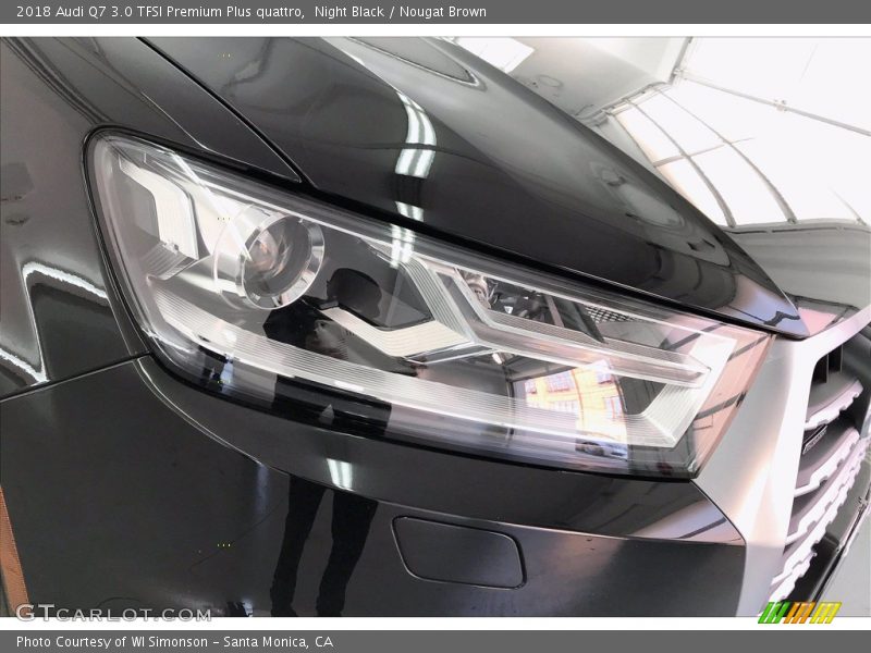 Night Black / Nougat Brown 2018 Audi Q7 3.0 TFSI Premium Plus quattro