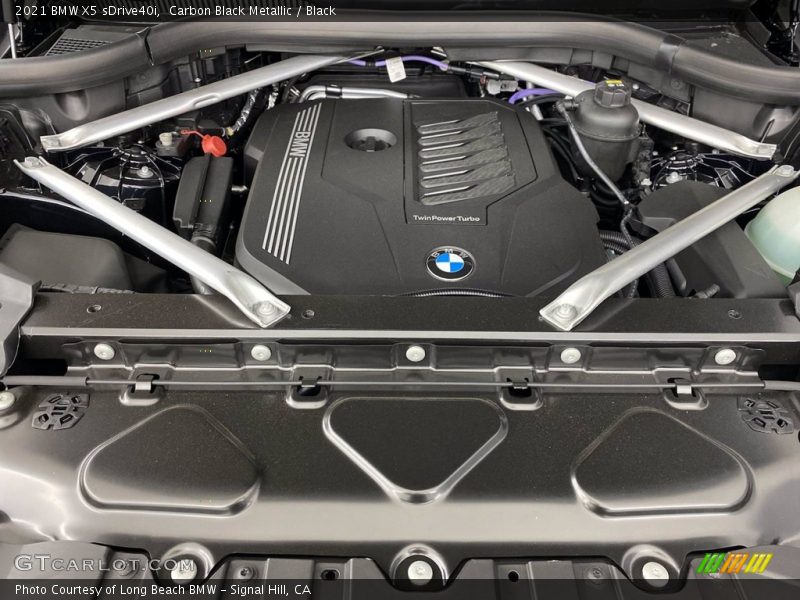 Carbon Black Metallic / Black 2021 BMW X5 sDrive40i