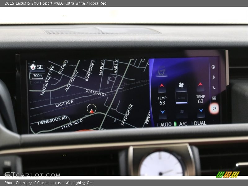 Ultra White / Rioja Red 2019 Lexus IS 300 F Sport AWD
