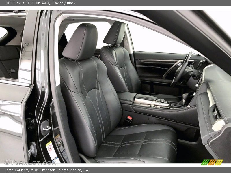 Caviar / Black 2017 Lexus RX 450h AWD