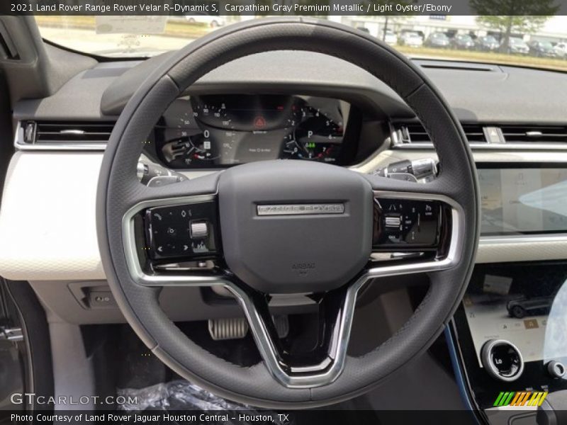 Carpathian Gray Premium Metallic / Light Oyster/Ebony 2021 Land Rover Range Rover Velar R-Dynamic S