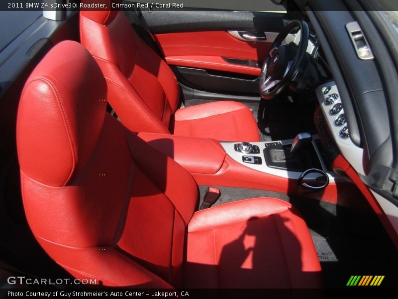 Crimson Red / Coral Red 2011 BMW Z4 sDrive30i Roadster
