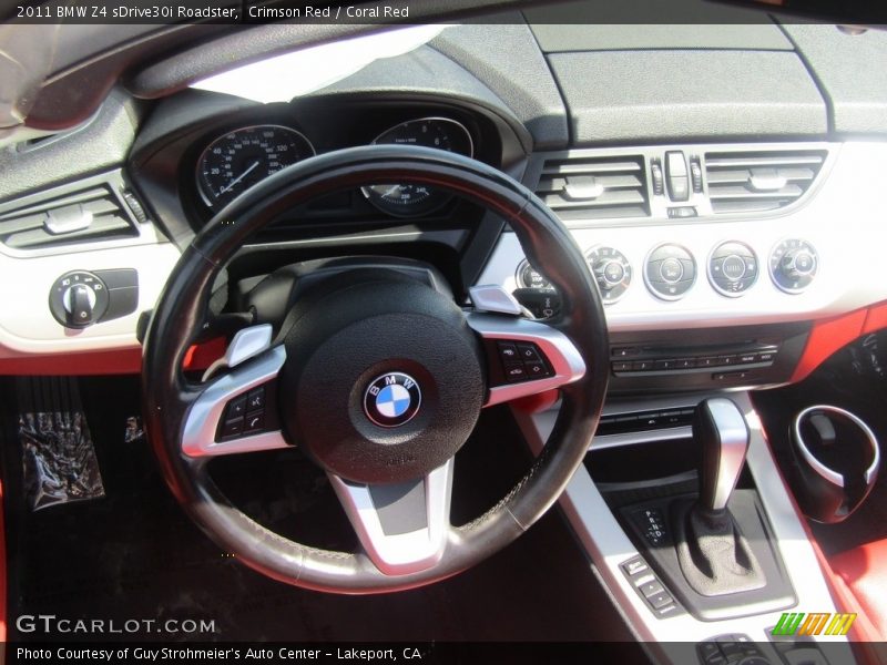 Crimson Red / Coral Red 2011 BMW Z4 sDrive30i Roadster