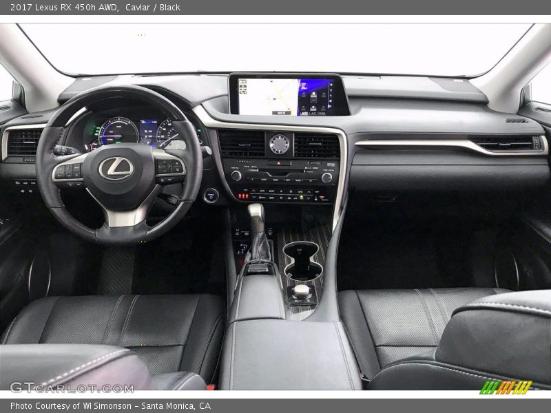 Caviar / Black 2017 Lexus RX 450h AWD