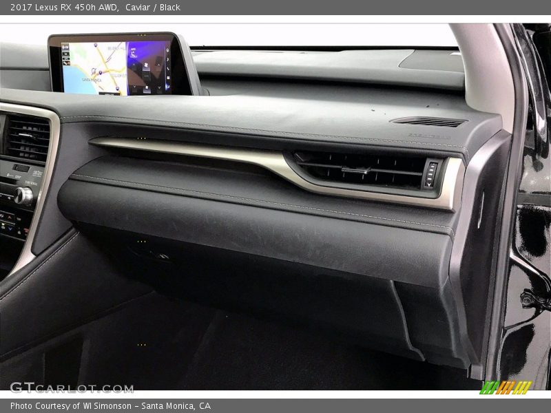 Caviar / Black 2017 Lexus RX 450h AWD