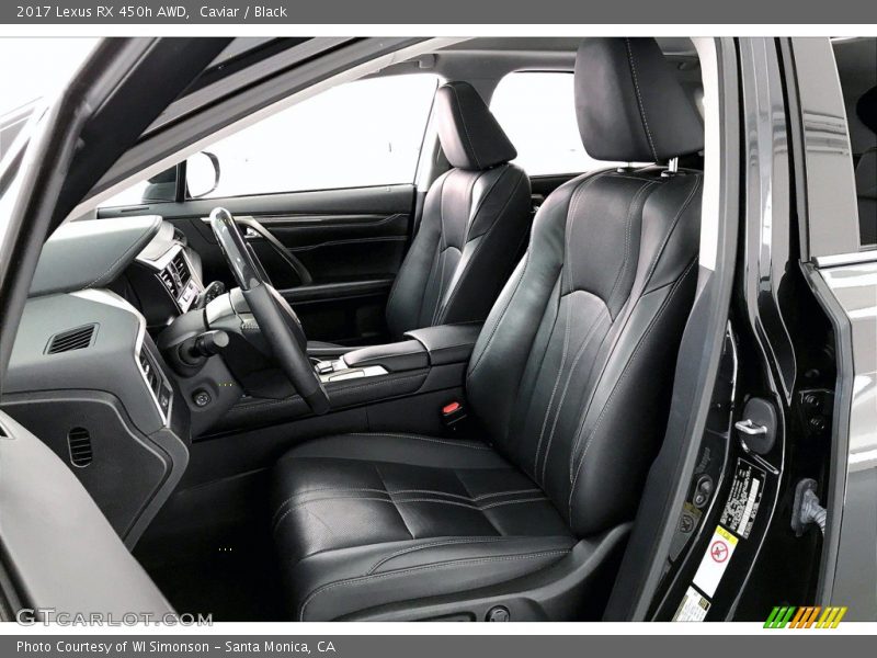 Caviar / Black 2017 Lexus RX 450h AWD