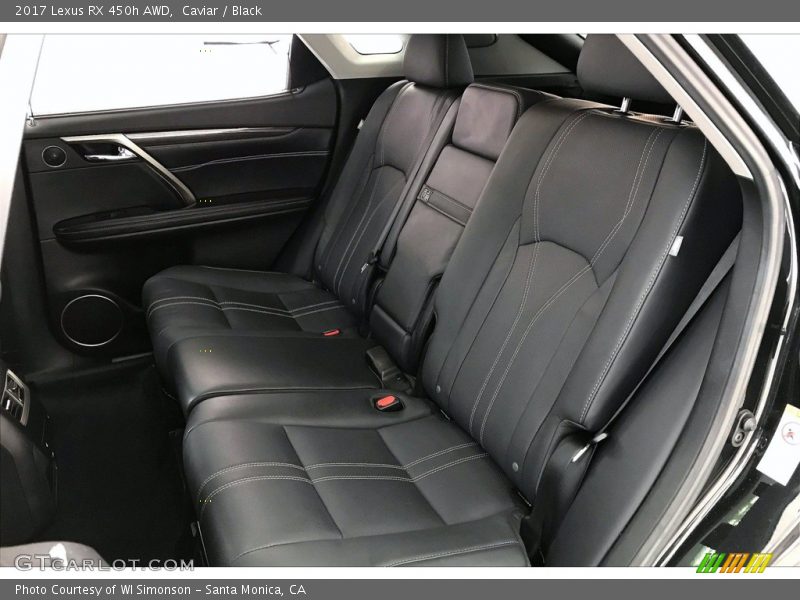 Caviar / Black 2017 Lexus RX 450h AWD