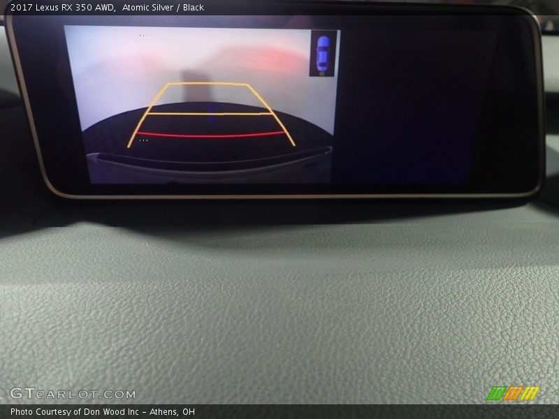 Atomic Silver / Black 2017 Lexus RX 350 AWD