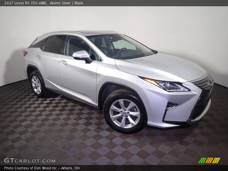 Atomic Silver / Black 2017 Lexus RX 350 AWD