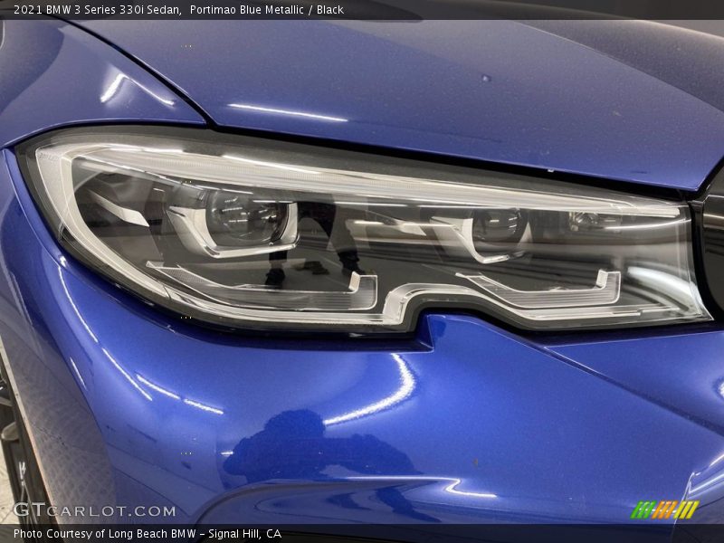 Portimao Blue Metallic / Black 2021 BMW 3 Series 330i Sedan