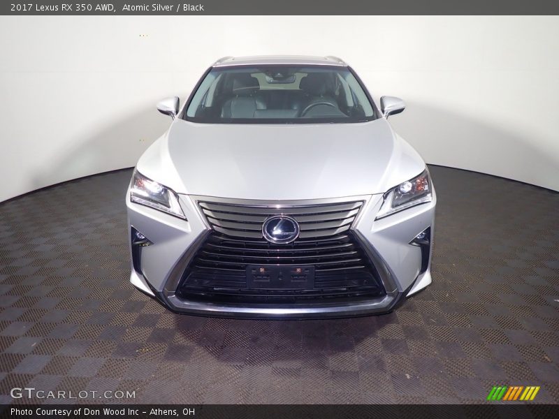 Atomic Silver / Black 2017 Lexus RX 350 AWD