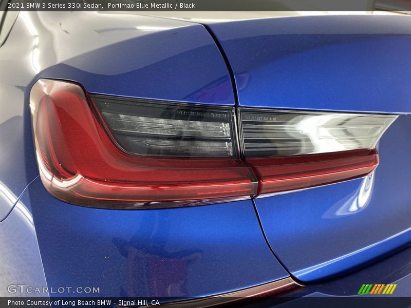 Portimao Blue Metallic / Black 2021 BMW 3 Series 330i Sedan