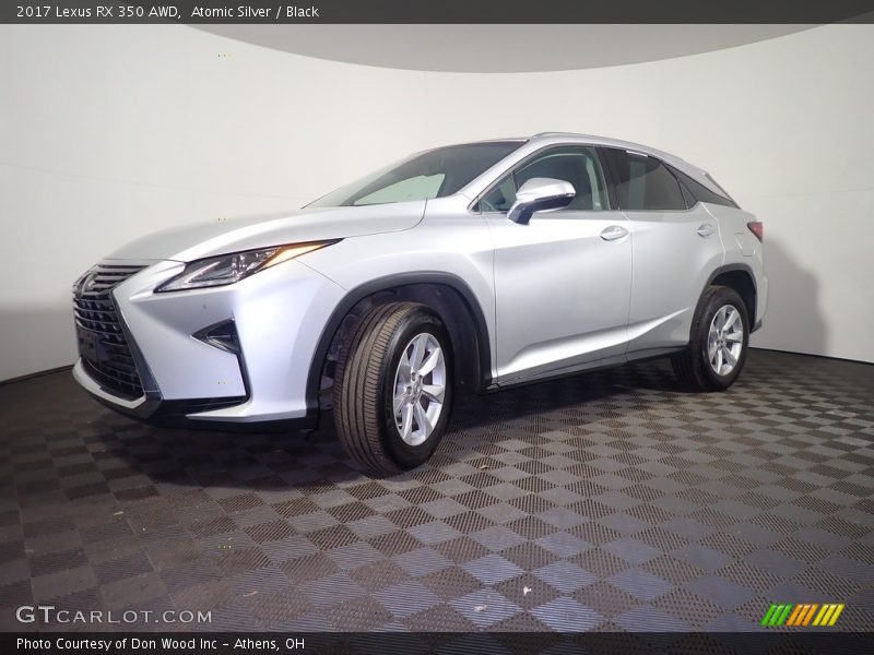Atomic Silver / Black 2017 Lexus RX 350 AWD