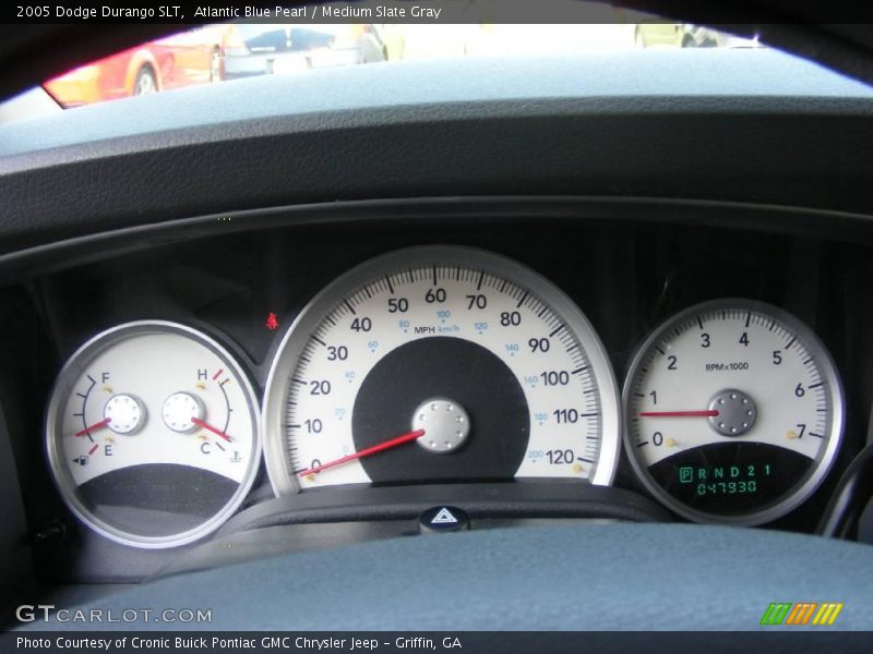 Atlantic Blue Pearl / Medium Slate Gray 2005 Dodge Durango SLT