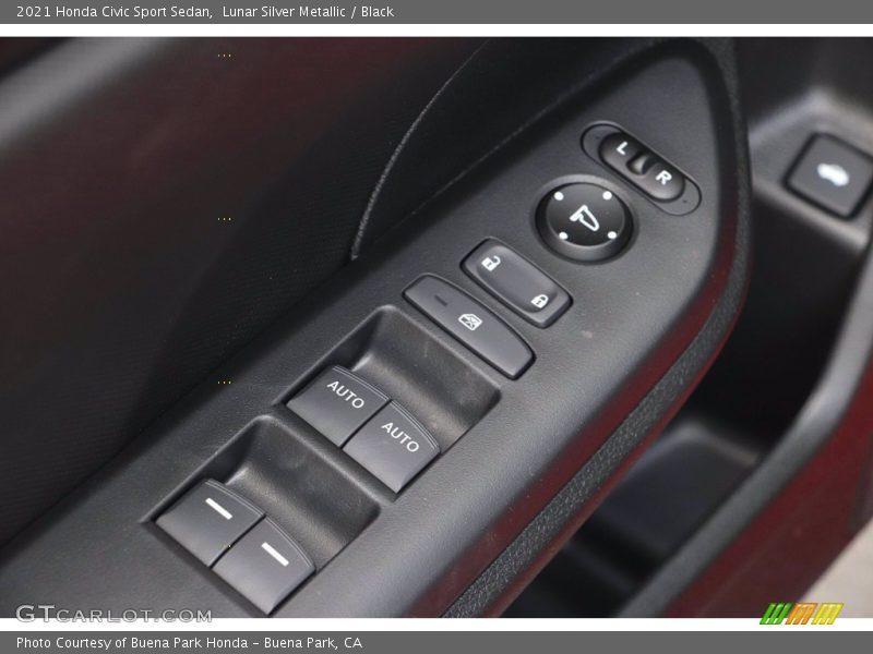 Lunar Silver Metallic / Black 2021 Honda Civic Sport Sedan