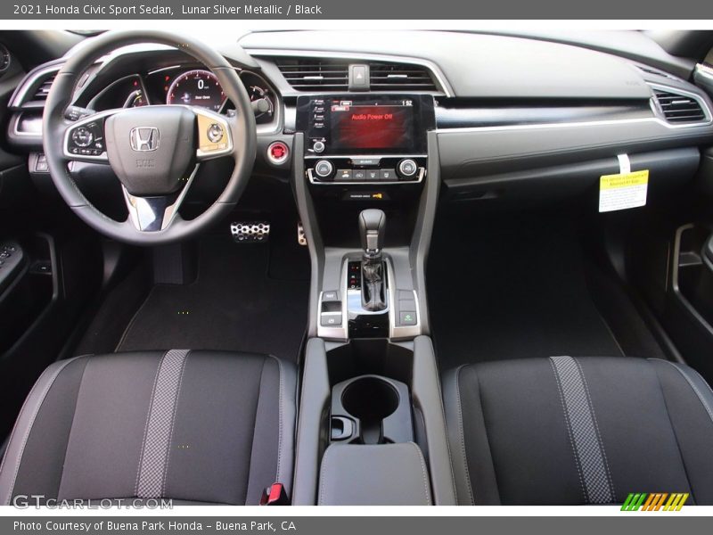 Dashboard of 2021 Civic Sport Sedan