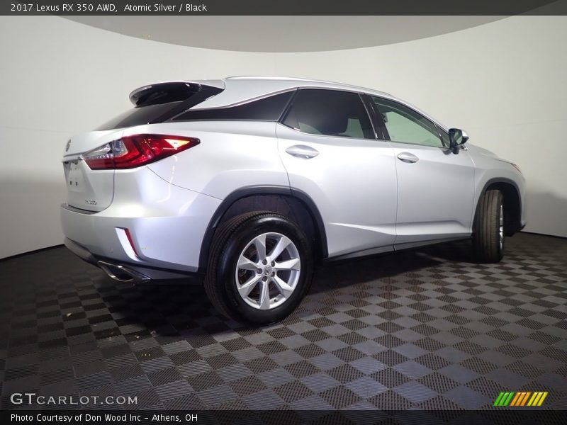 Atomic Silver / Black 2017 Lexus RX 350 AWD
