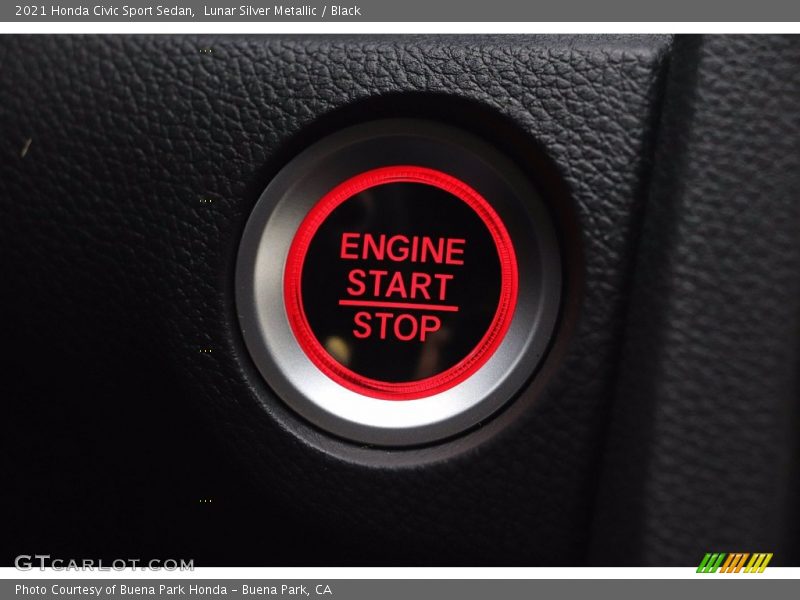 Lunar Silver Metallic / Black 2021 Honda Civic Sport Sedan