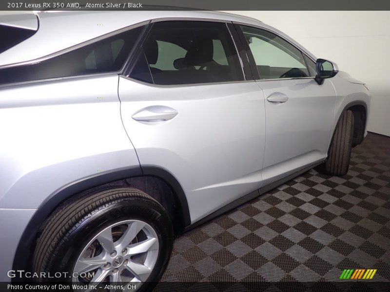 Atomic Silver / Black 2017 Lexus RX 350 AWD